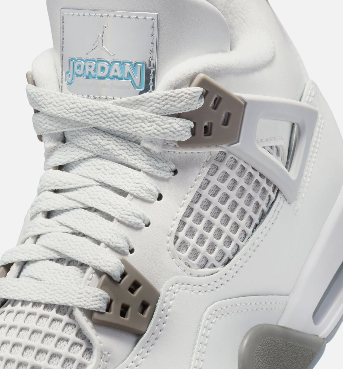 Air Jordan 4 Retro Blue Chill Grade School Lifestyle Shoe